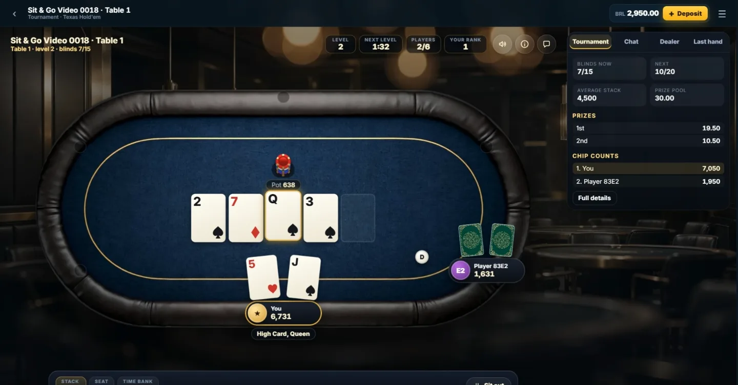 Poker tournament